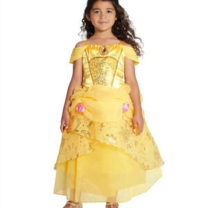 Disney Belle Beauty & the Beast Dress Size 4 Costume New